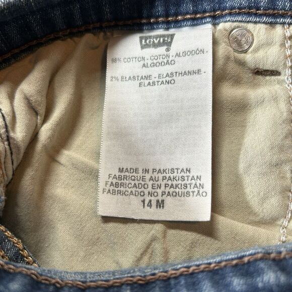 Levis 512 Perfectly Slimming Boot Cut Women’s Jeans Size 14 M - Picture 8 of 9